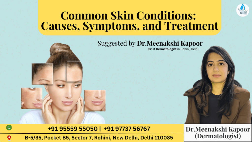 Common Skin Conditions Causes, Symptoms, and Treatment