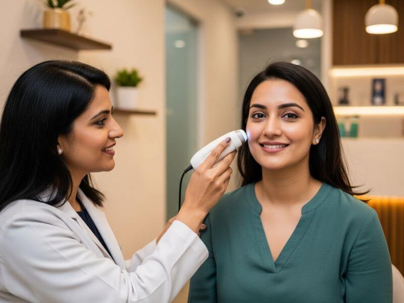 Anti-aging skin treatment in Rohini by Dr. Meenakshi Kapoor at SkinCosmos Clinic for youthful, glowing, and firm skin