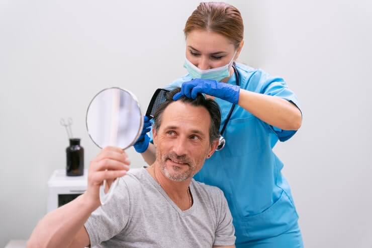 best doctor in Model town for hair loss treatment