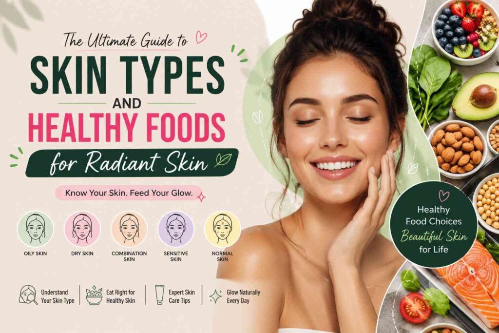 The Ultimate Guide to Skin Types and Healthy Foods for Radiant Skin